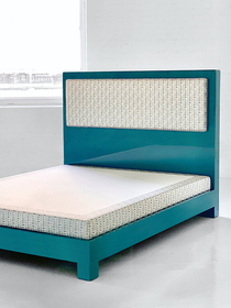 Green lacquar bed-210-xxx